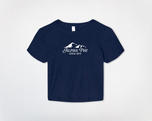 Alpha Phi Alpine Baby Tee