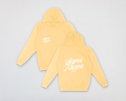 Sigma Kappa Golden Hour Sorority Sweatshirt | Sorority Apparel | Custom Sorority Hoodie