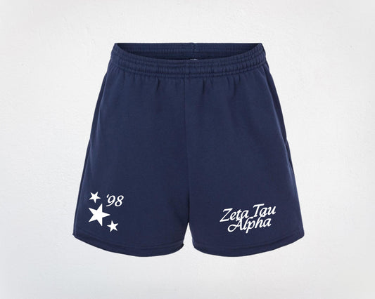 Zeta Tau Alpha Starlight Shorts