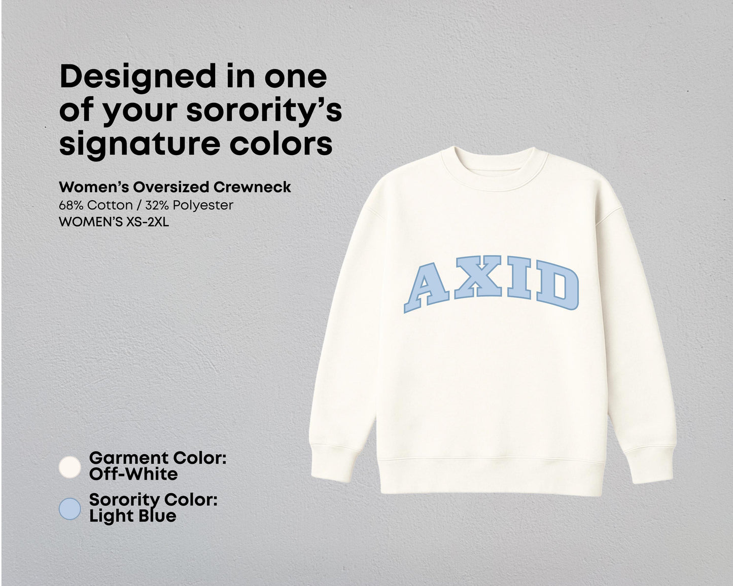 Alpha Xi Delta True Colors Matching Sweat Set