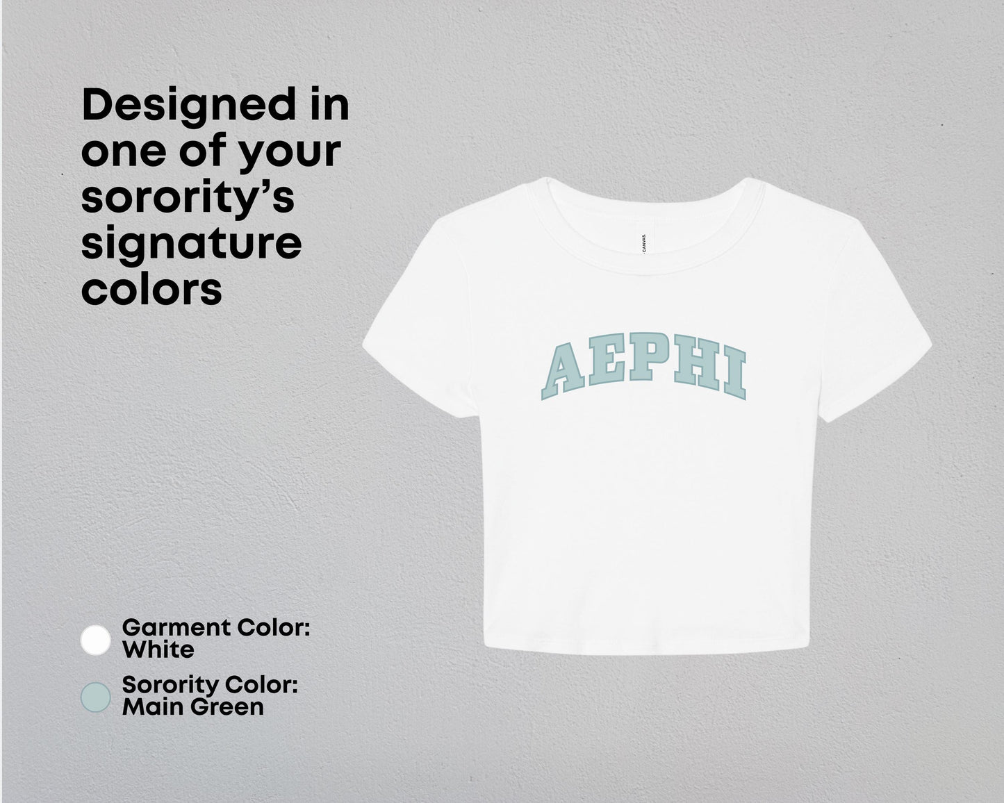 Alpha Epsilon Phi True Colors Tees & Baby Tee