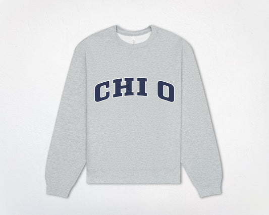 Chi Omega Heritage Heavyweight Crewneck Sweatshirt