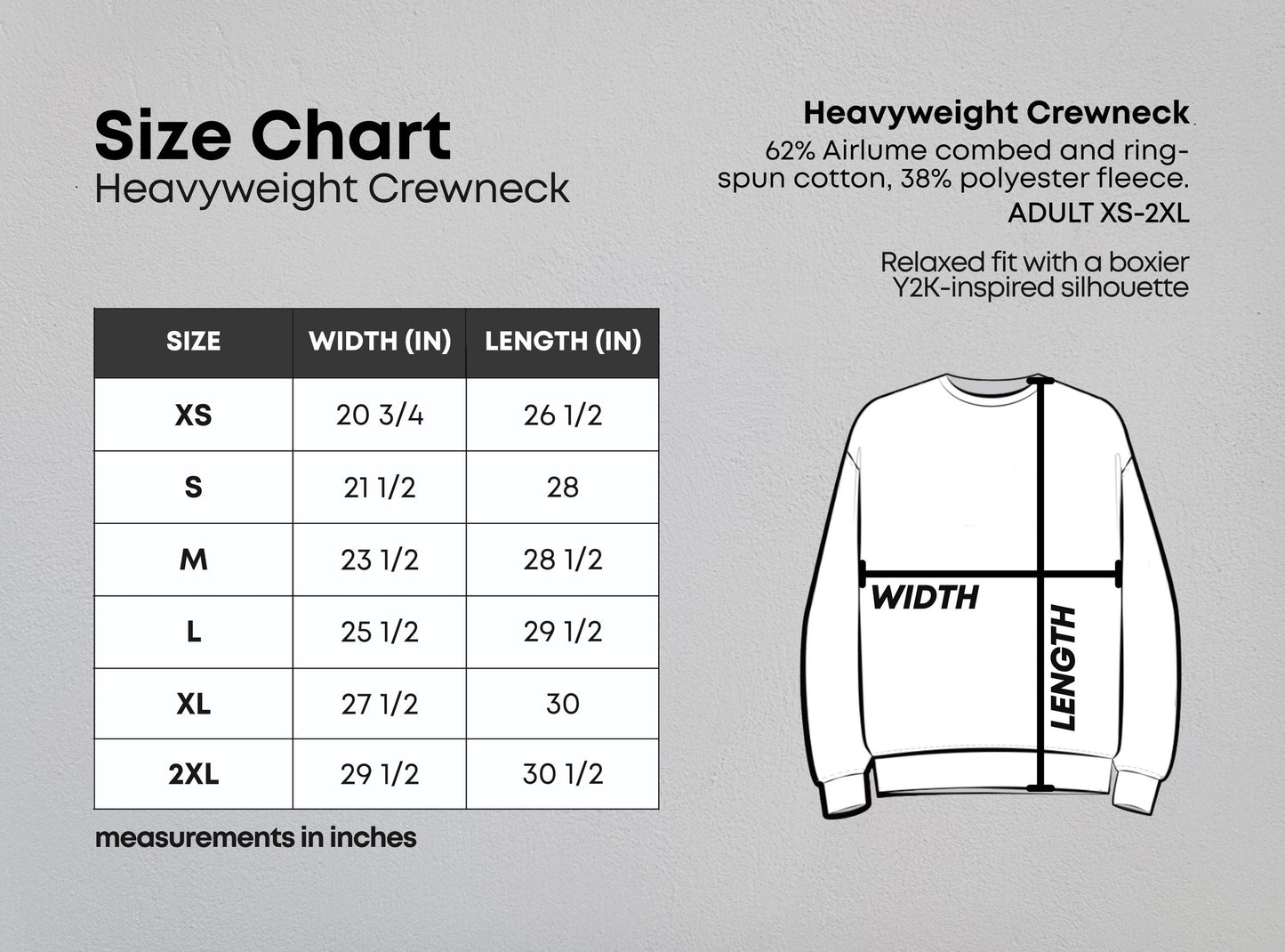 Alpha Phi Heritage Heavyweight Crewneck Sweatshirt