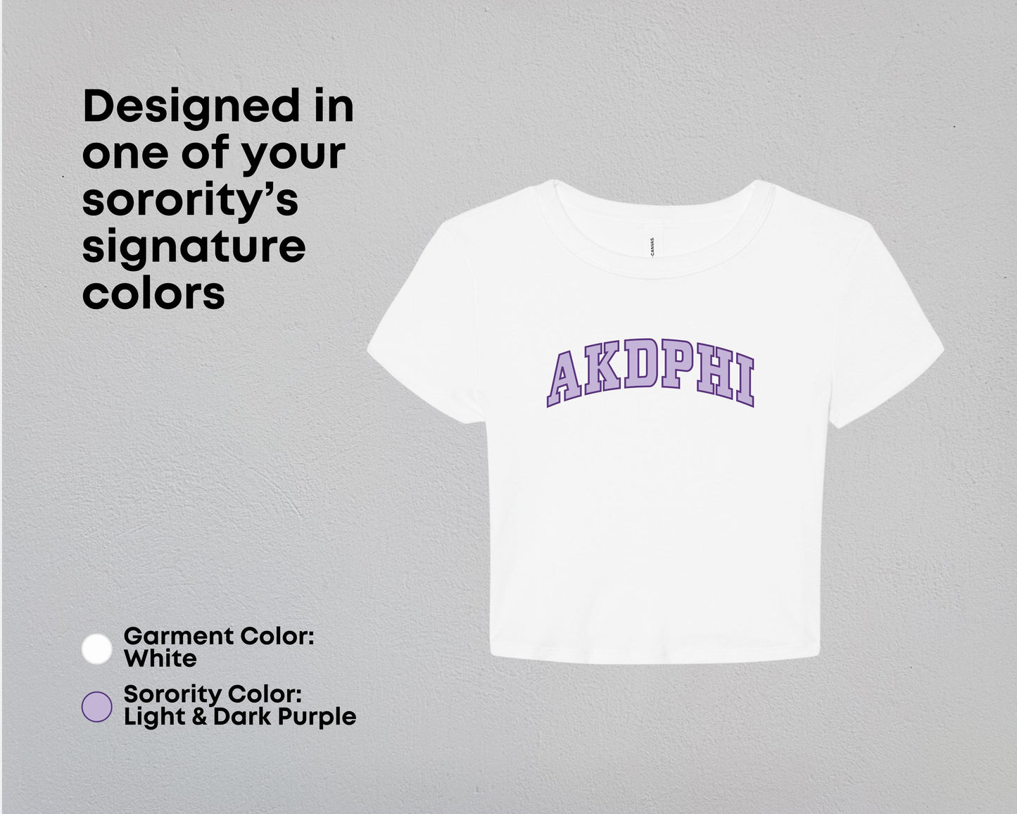 alpha Kappa Delta Phi True Colors Tees & Baby Tee