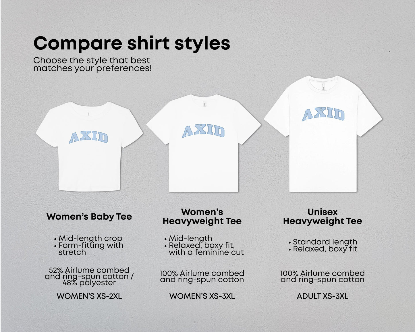 Alpha Xi Delta True Colors Tees & Baby Tee