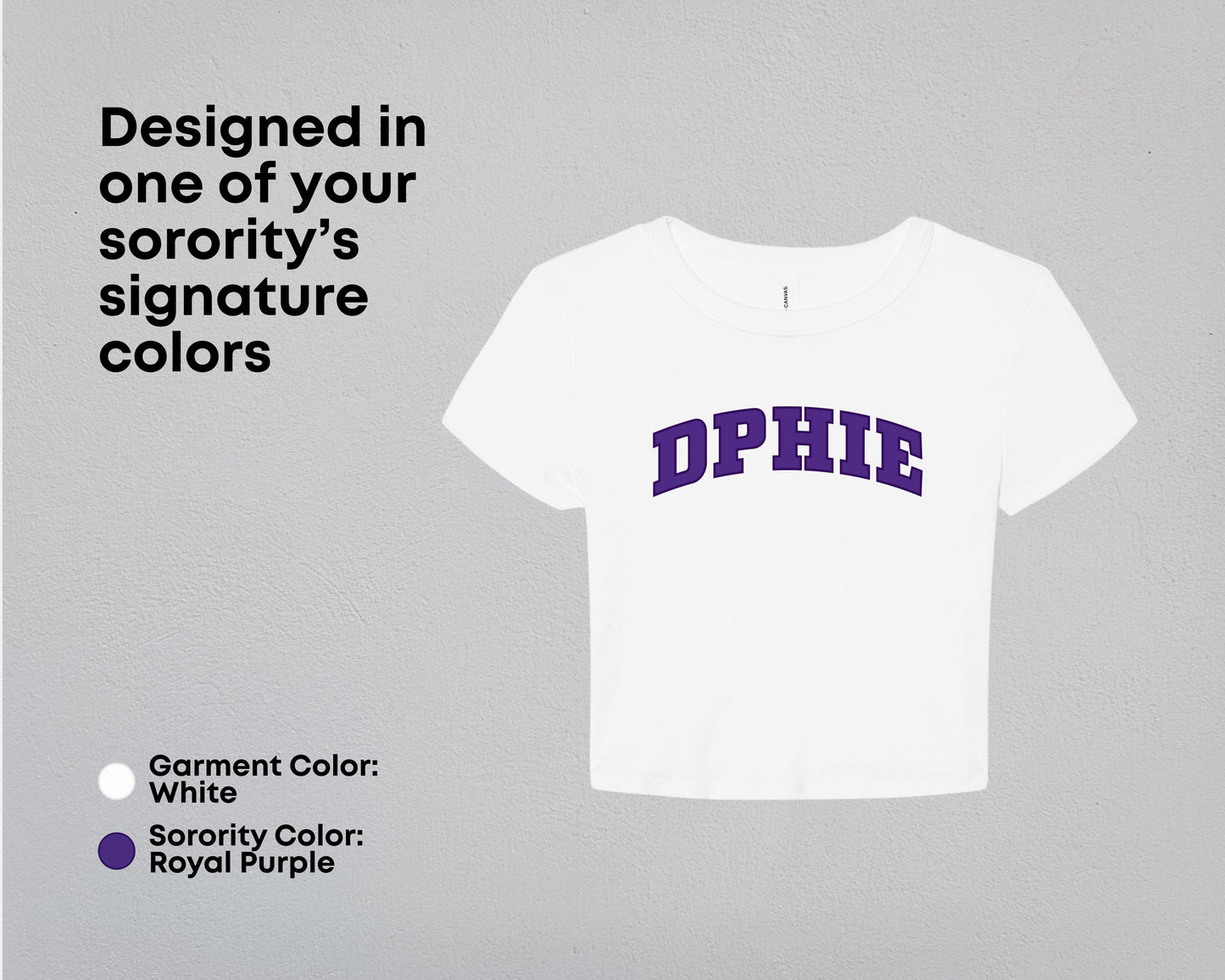 Delta Phi Epsilon True Colors Tees & Baby Tee