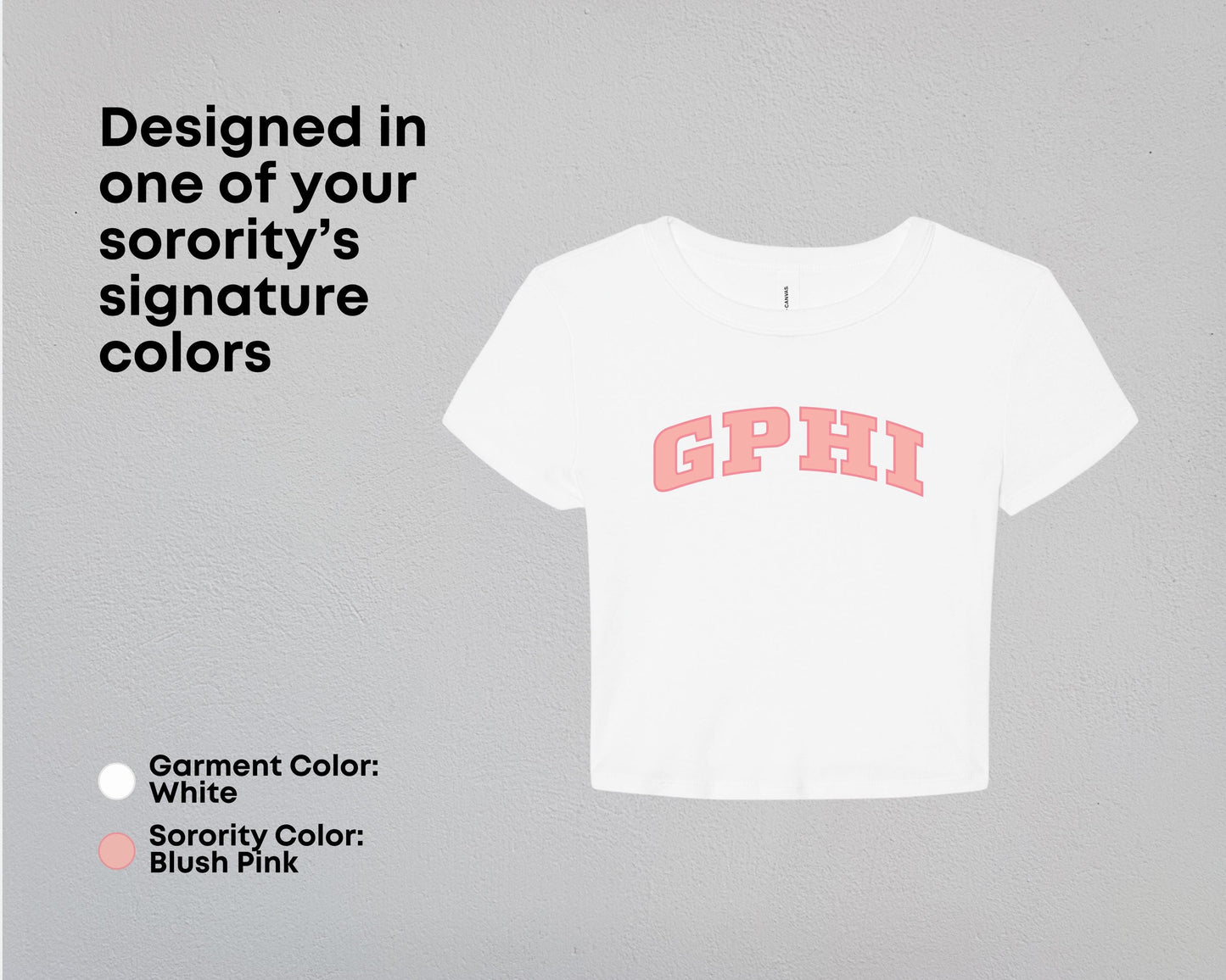 Gamma Phi Beta True Colors Tees & Baby Tee