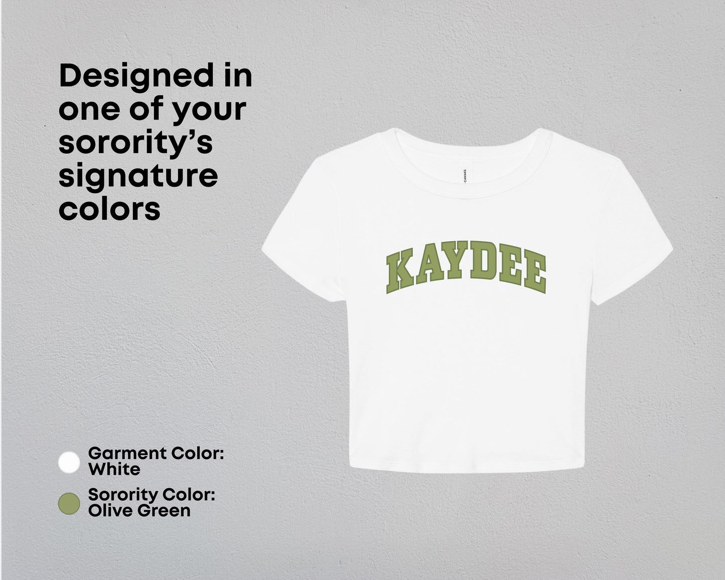 Kappa Delta True Colors Tees & Baby Tee
