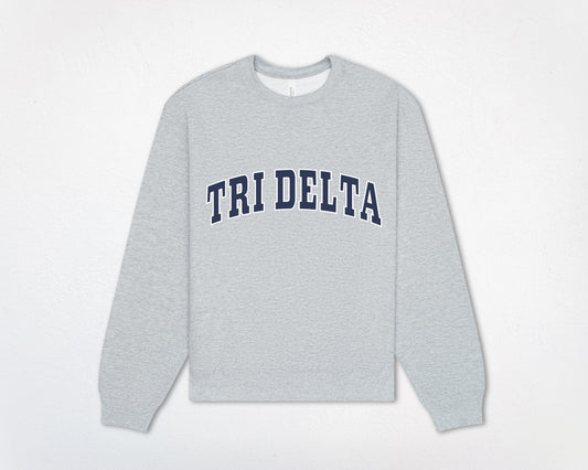 Delta Delta Delta Heritage Heavyweight Crewneck Sweatshirt