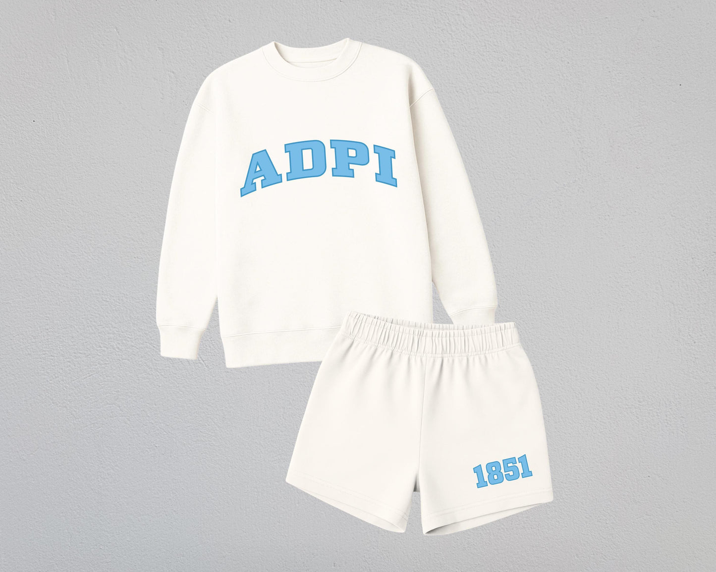 Alpha Delta Pi True Colors Matching Sweat Set