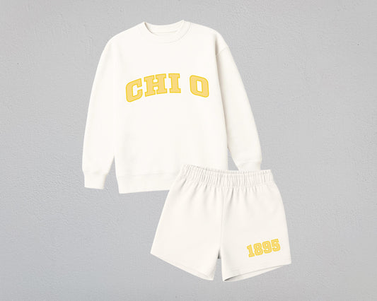 Chi Omega True Colors Matching Sweat Set