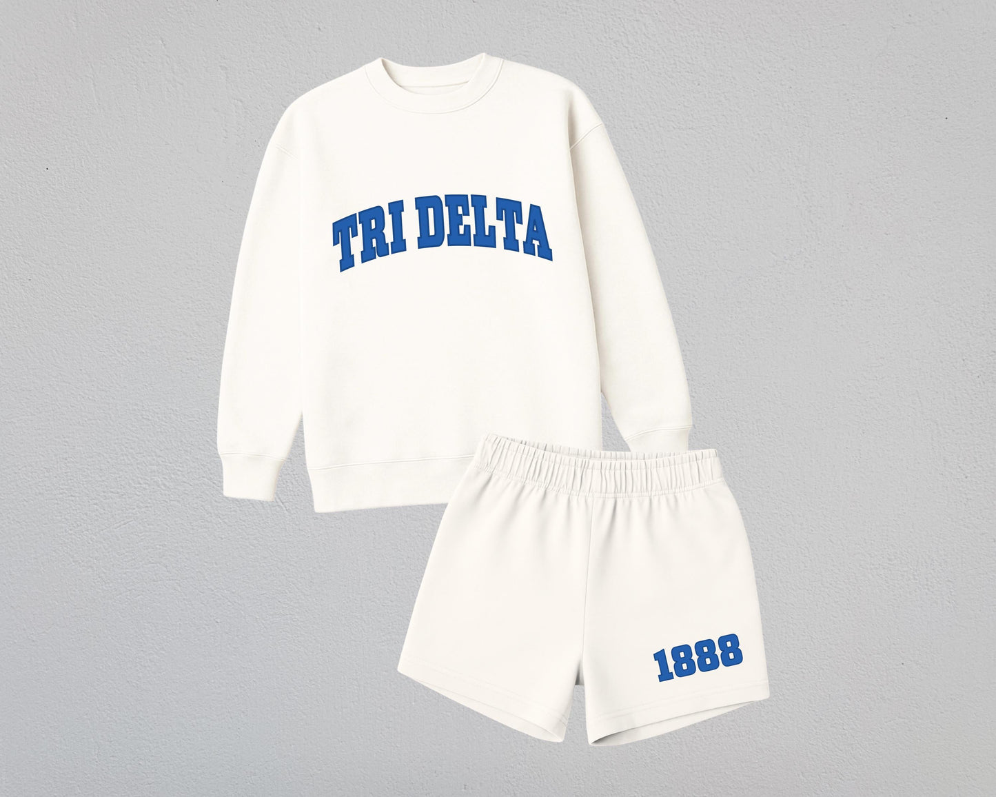 Delta Delta Delta True Colors Matching Sweat Set