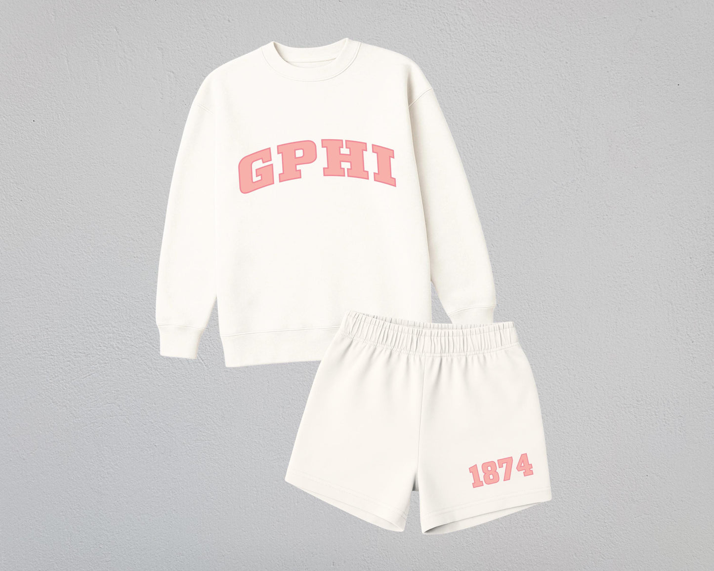 Gamma Phi Beta True Colors Matching Sweat Set