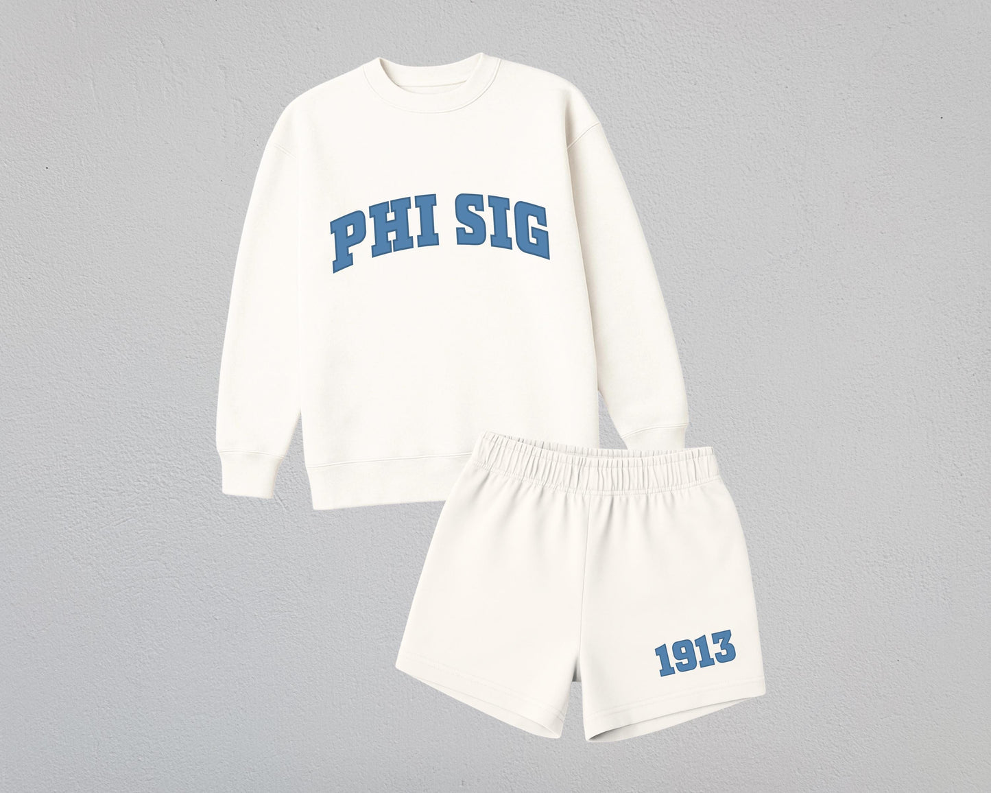 Phi Sigma Sigma True Colors Matching Sweat Set