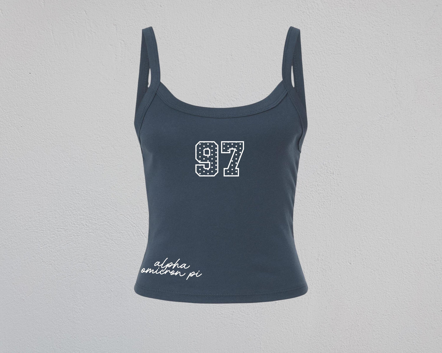 Alpha Omicron Pi Spot On Sorority Tank Top