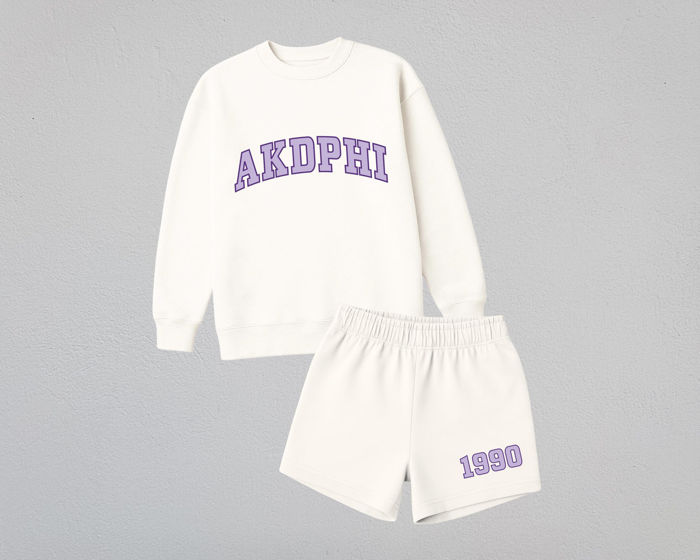 alpha Kappa Delta Phi True Colors Matching Sweat Set