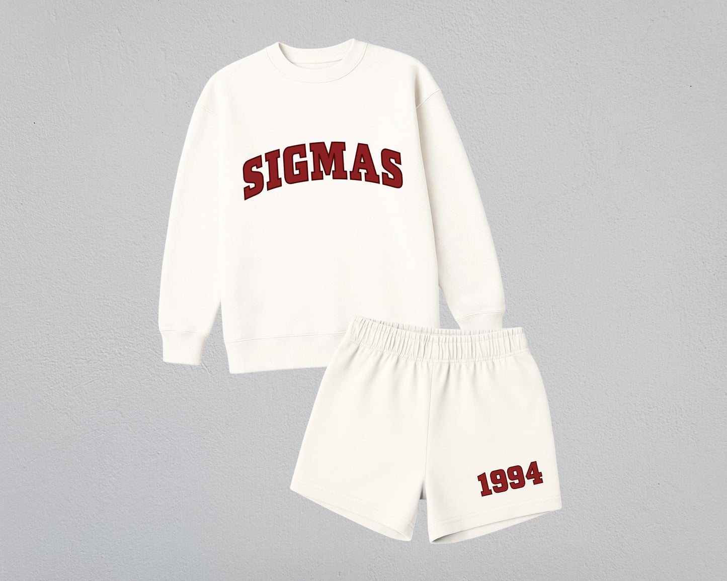 Sigma Psi Zeta True Colors Matching Sweat Set