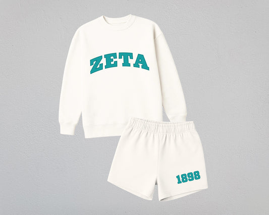 Zeta Tau Alpha True Colors Matching Sweat Set