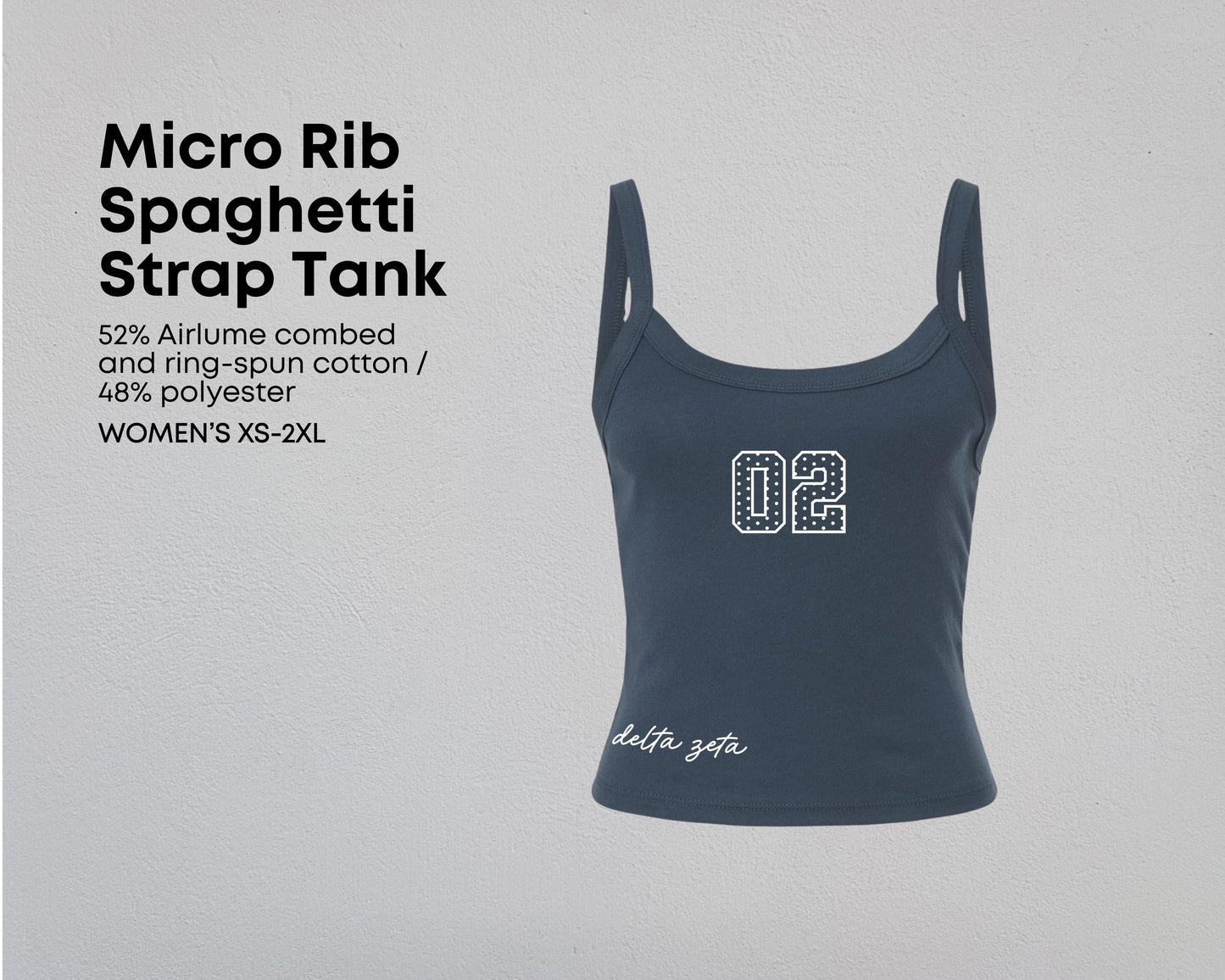 Delta Zeta Spot On Sorority Tank Top