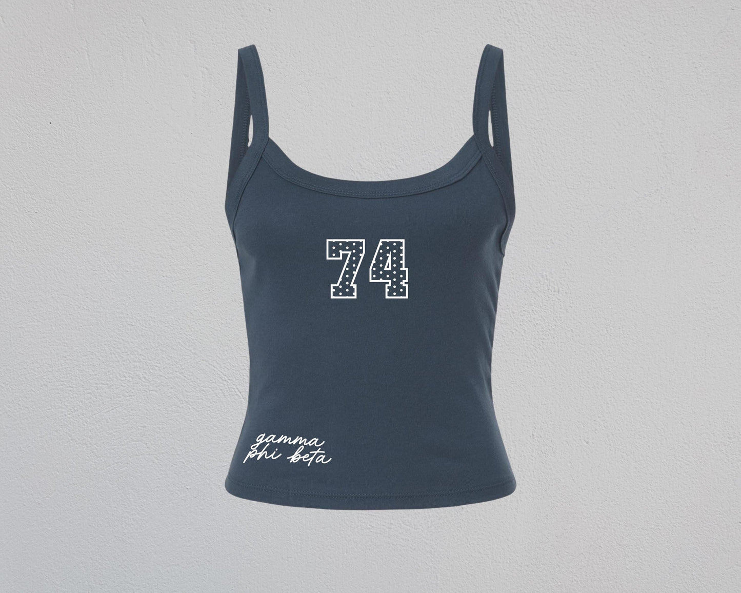 Gamma Phi Beta Spot On Sorority Tank Top
