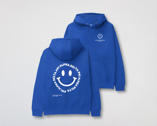 Phi Alpha Delta Smiley Face Sweatshirt